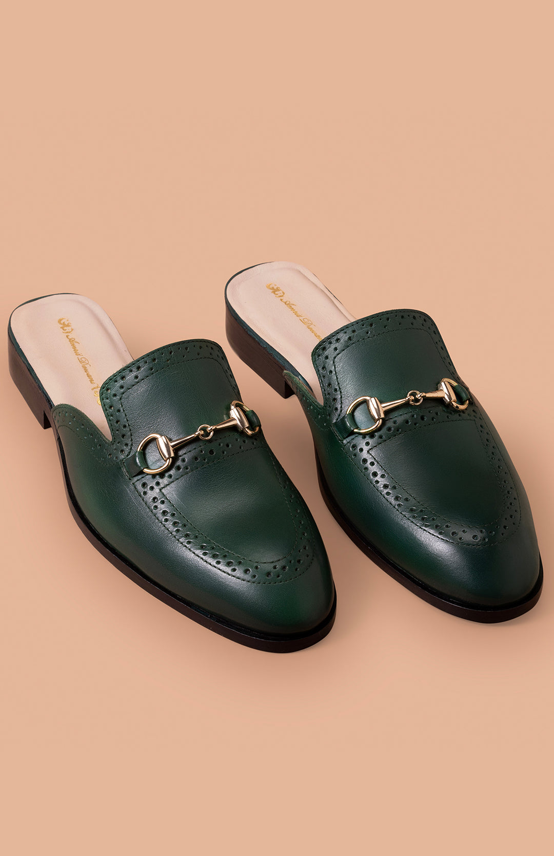 Olive Green Mules