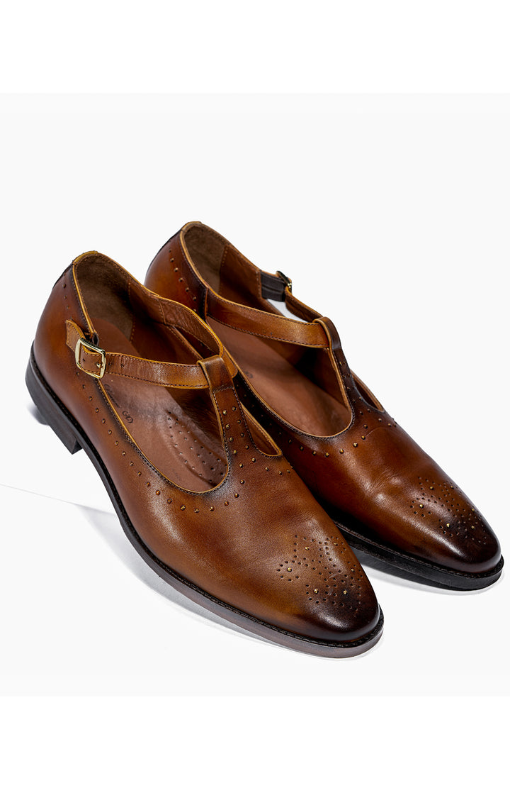 PLAIN WINGTIP OXFORDS SANDLES
