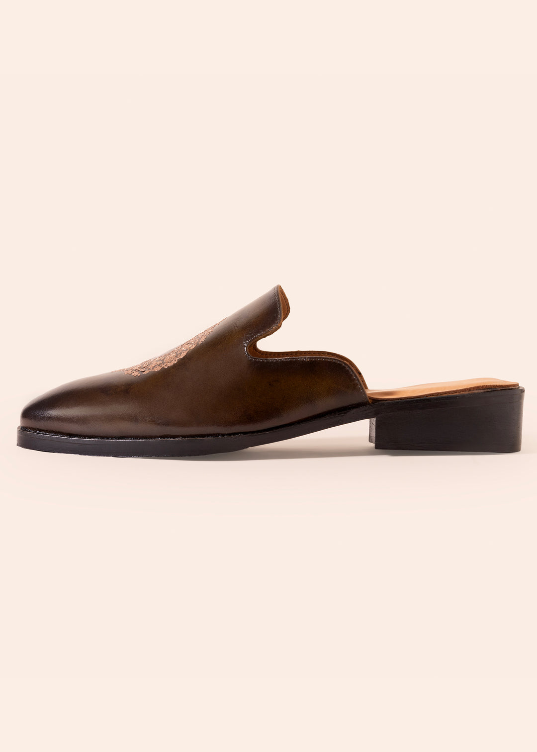 Dark Brown Mules