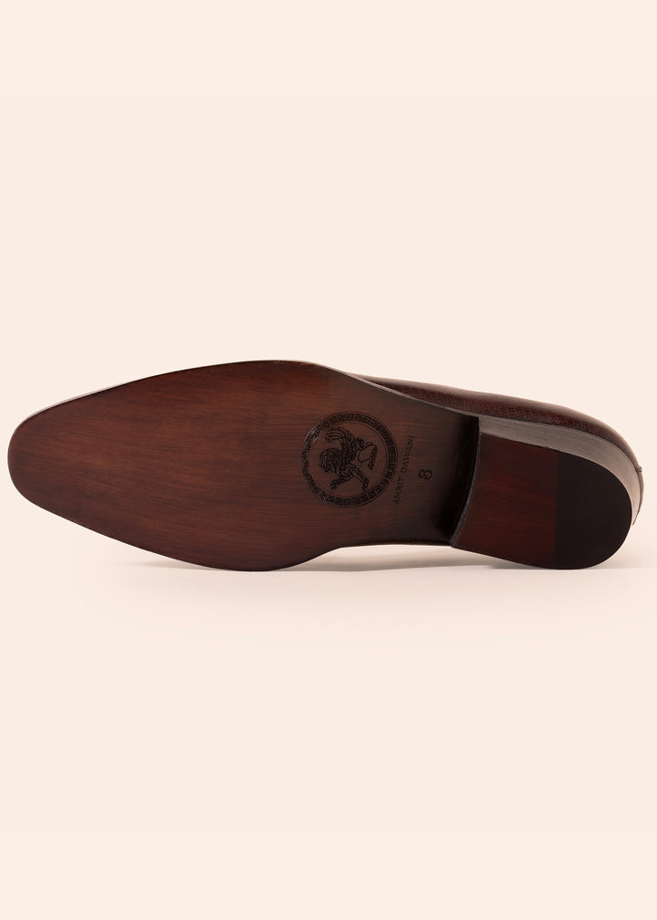 Brown Sliponss