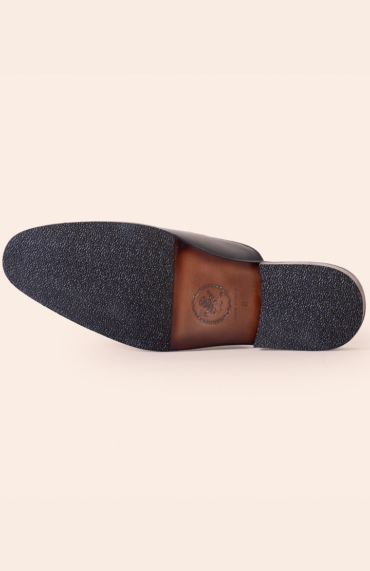 Olive Tan Mules