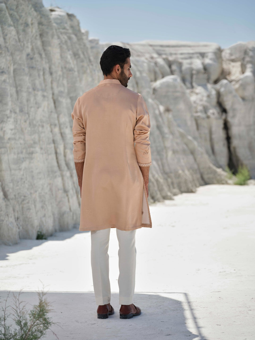 Amber dawn -Tonal Beaded Embroidered Kurta Set