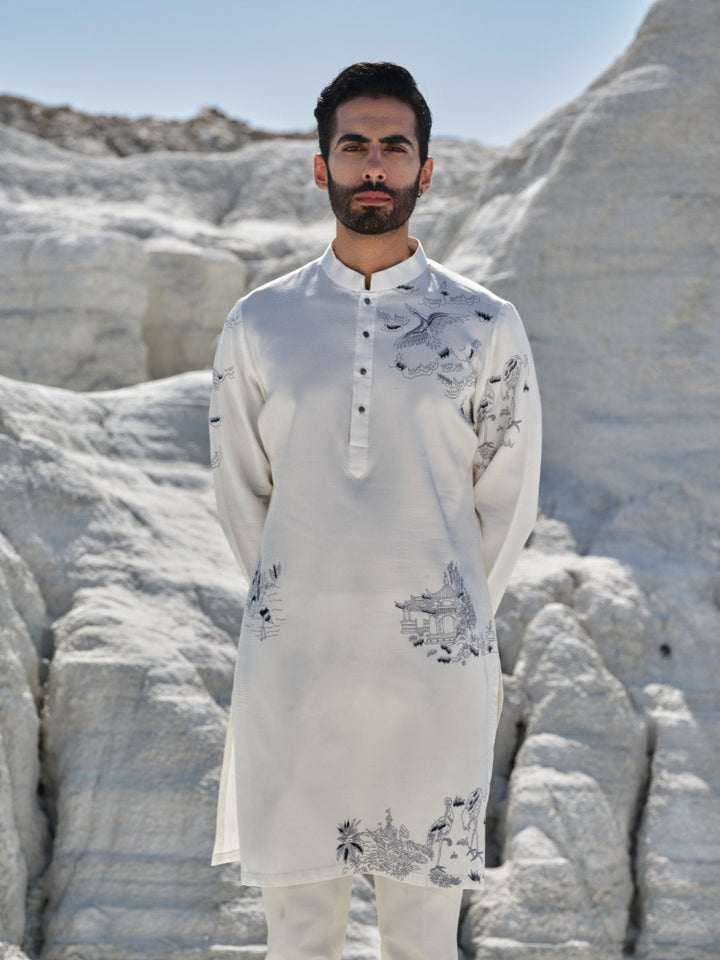 Ivory Serenade - Kurta Set