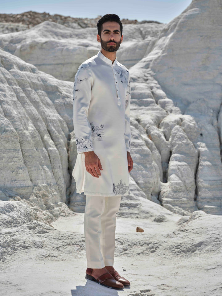 Ivory Serenade - Kurta Set