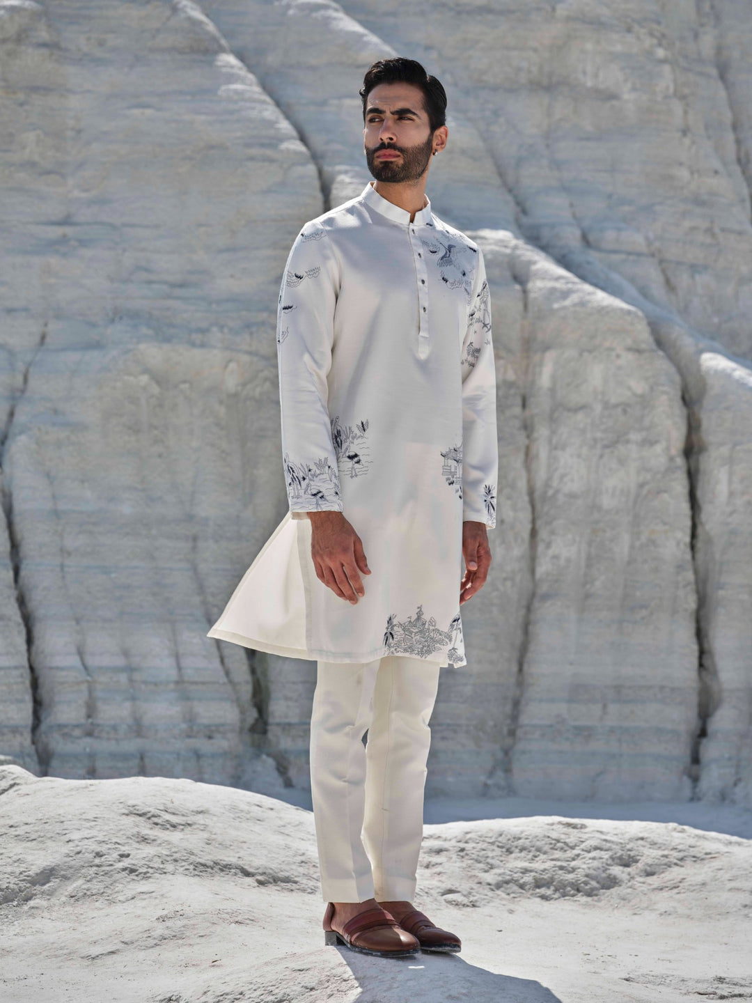 Ivory Serenade - Kurta Set