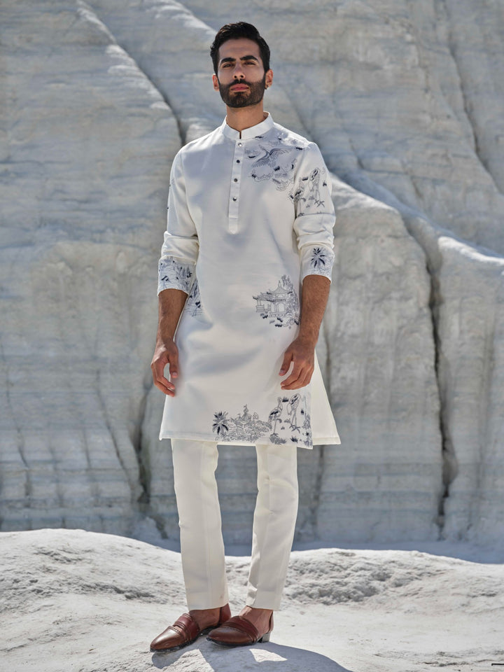 Ivory Serenade - Kurta Set