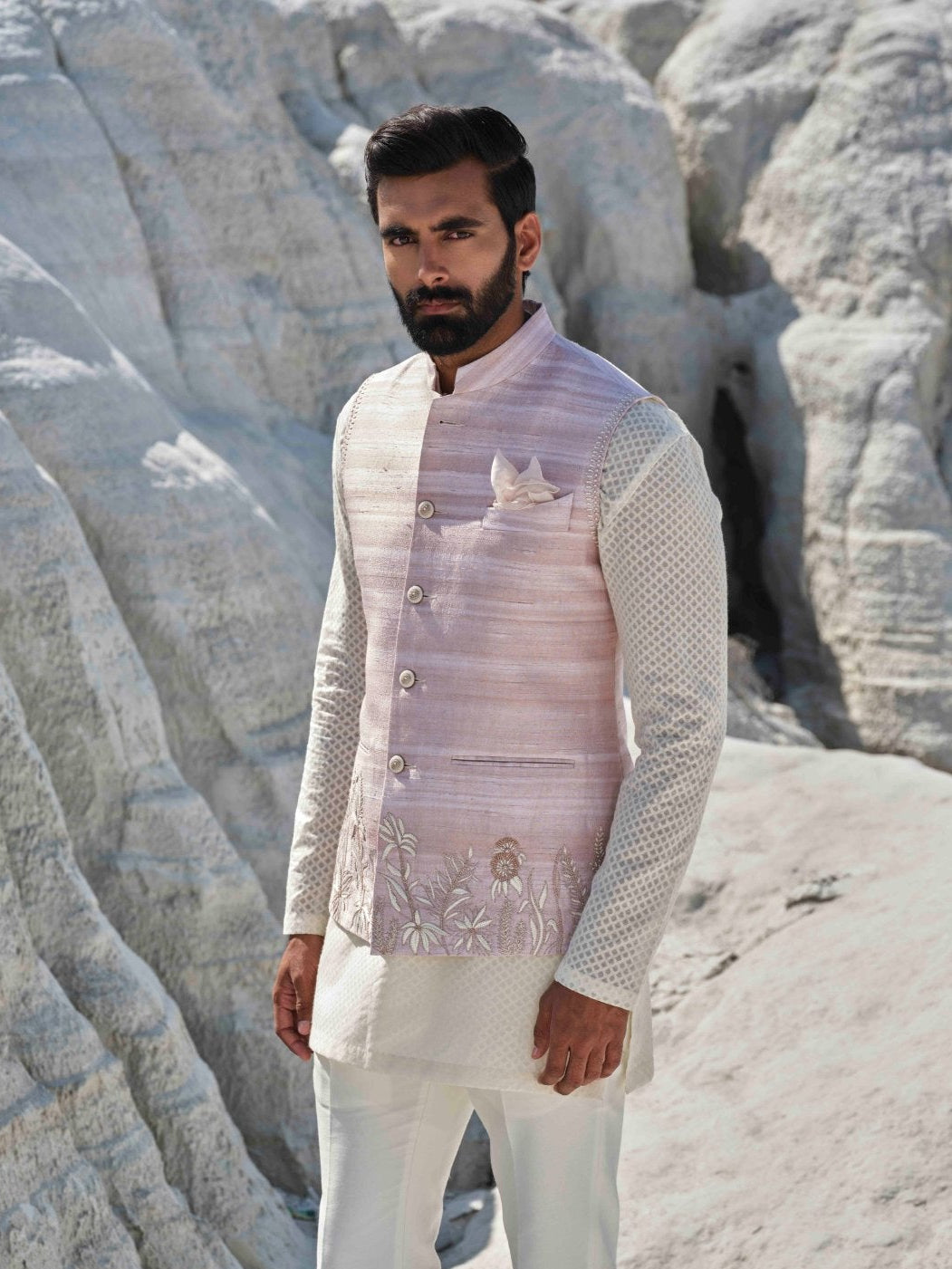 Rosette Majesty - Rosegold Bundi Jacket Set
