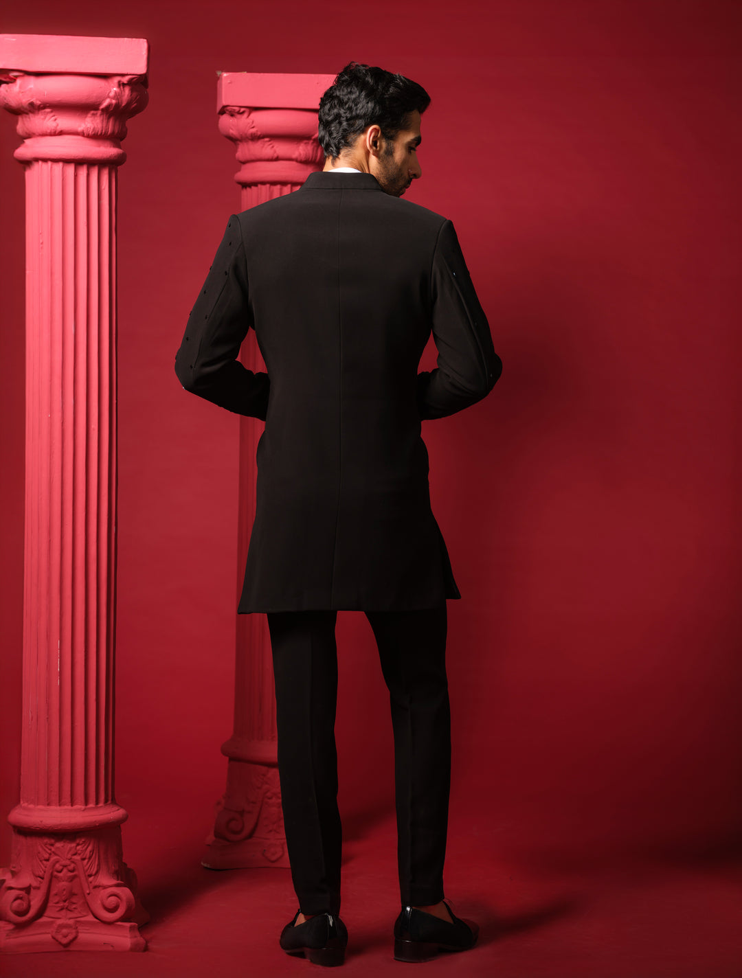 Regal Peacock Indo-Western Set