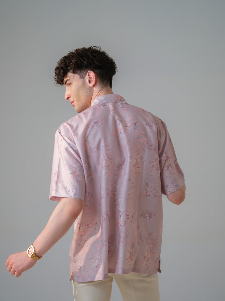 PRINTED BOX FIT SHIRT