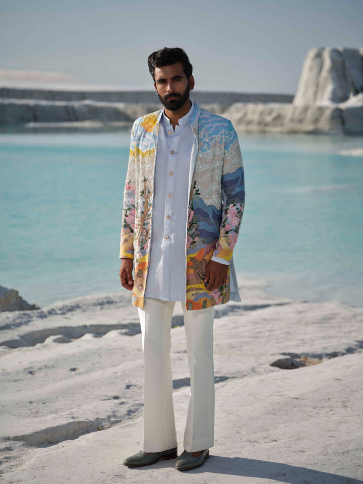 Sunrise Tapestry - Sequin Sunrise Jacket Set