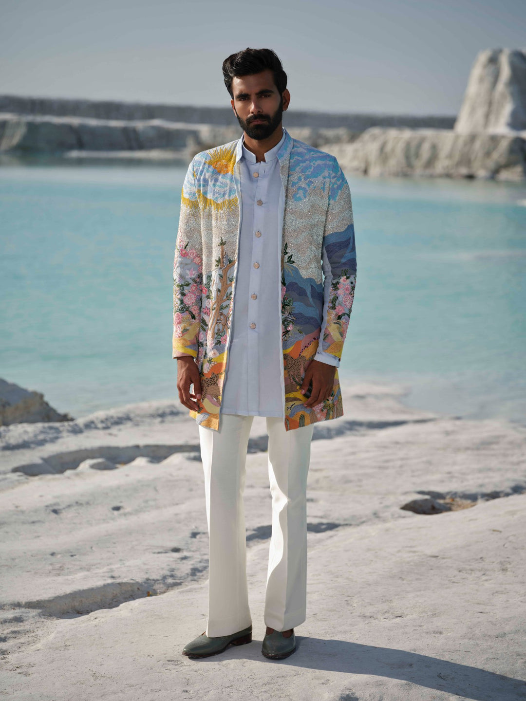 Sunrise Tapestry - Sequin Sunrise Jacket Set