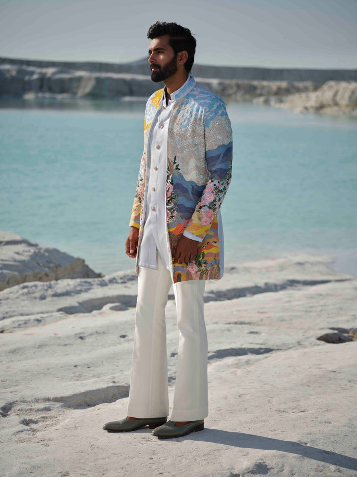 Sunrise Tapestry - Sequin Sunrise Jacket Set