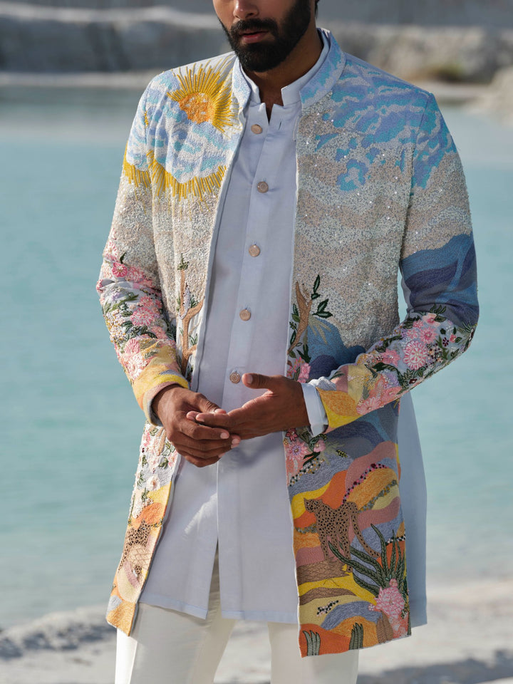 Sunrise Tapestry - Sequin Sunrise Jacket Set