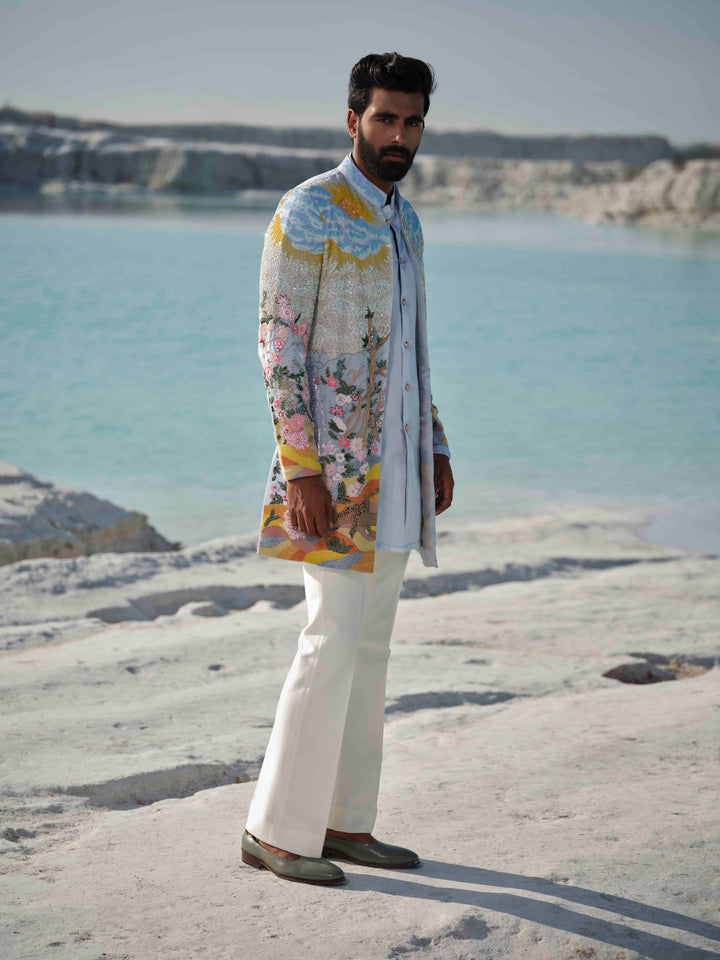 Sunrise Tapestry - Sequin Sunrise Jacket Set
