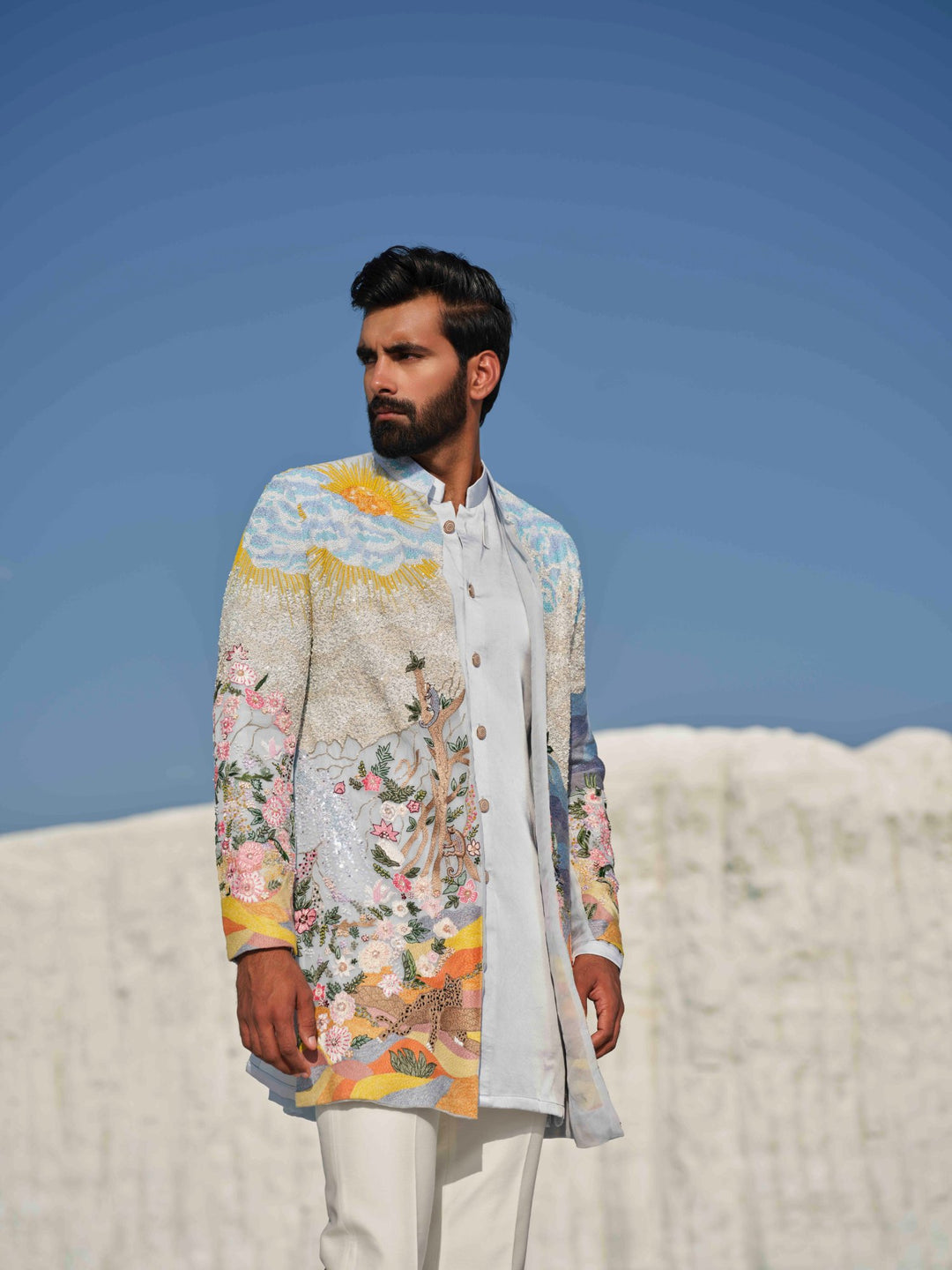 Sunrise Tapestry - Sequin Sunrise Jacket Set