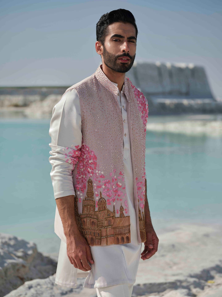 Rosewood Heritage - Blush Bundi Jacket Set