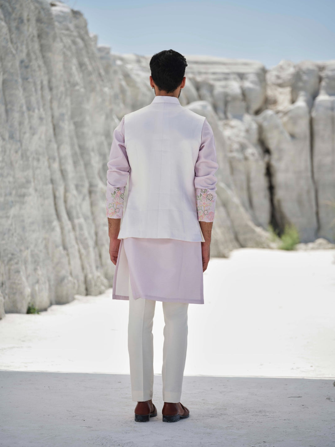 Pastel Safari Dreams - Lilac Bundi Jacket Set