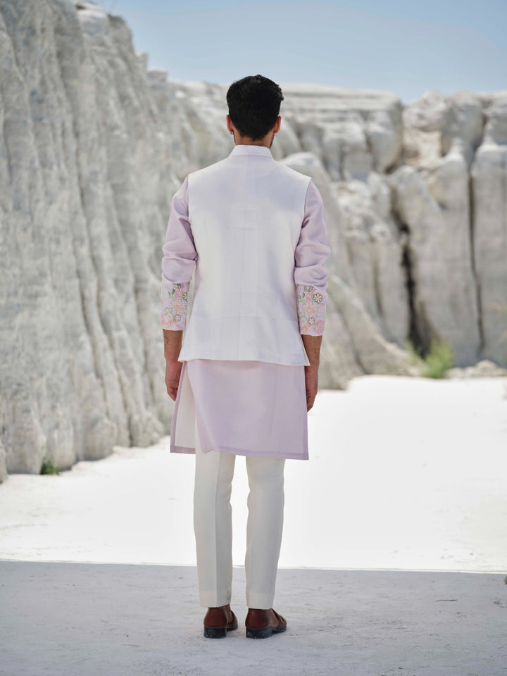 Pastel Safari Dreams - Lilac Bundi Jacket Set