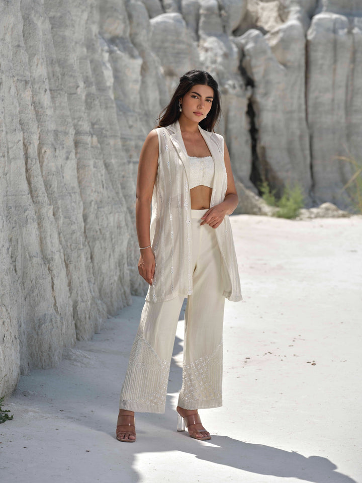 Lunara- Ivory Accent Co-ord