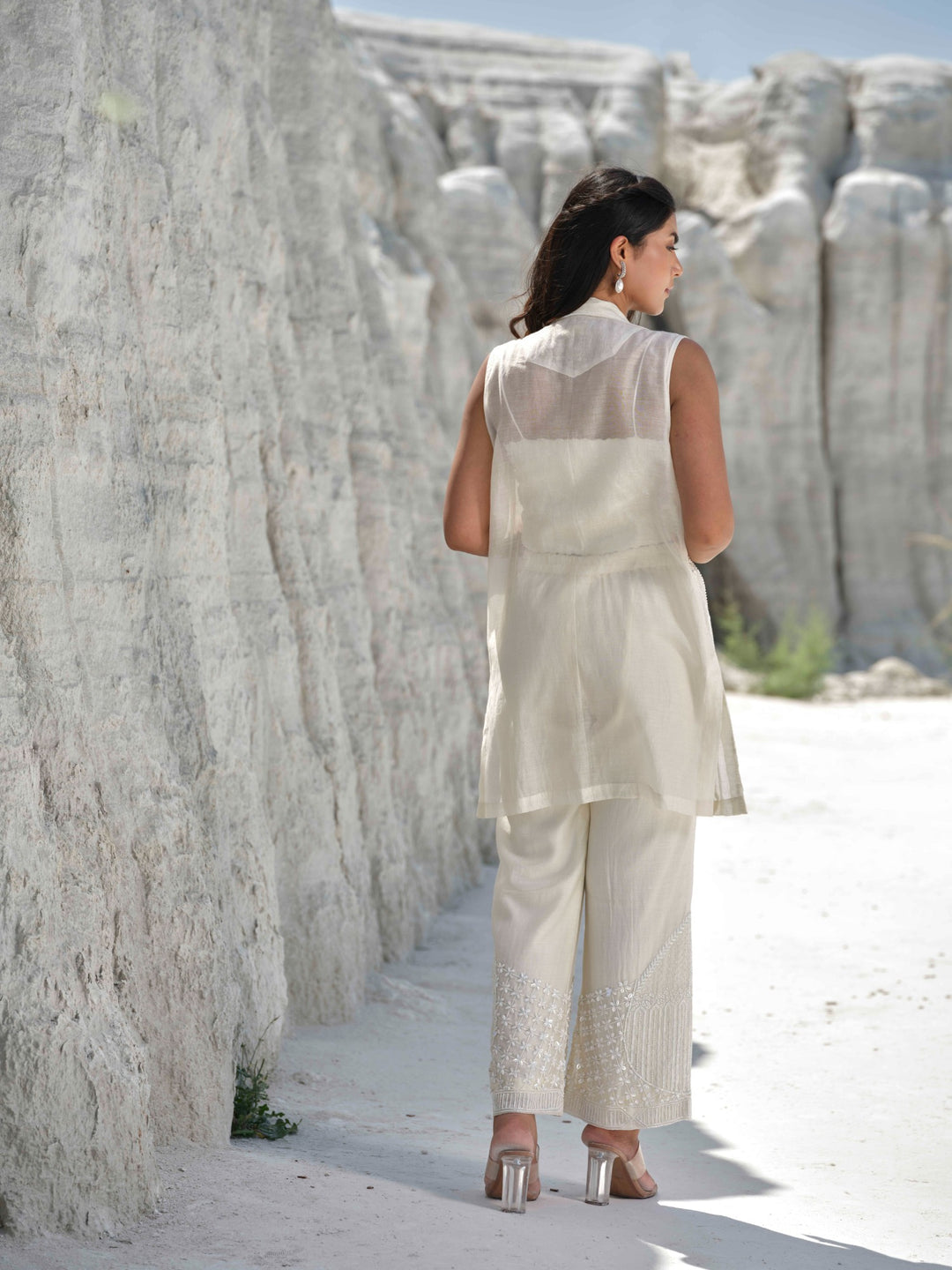 Lunara- Ivory Accent Co-ord