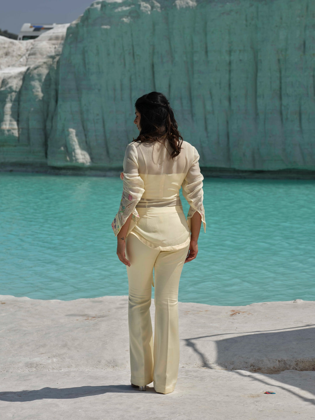 Solara-  Yellow Tie-Up Co-ord