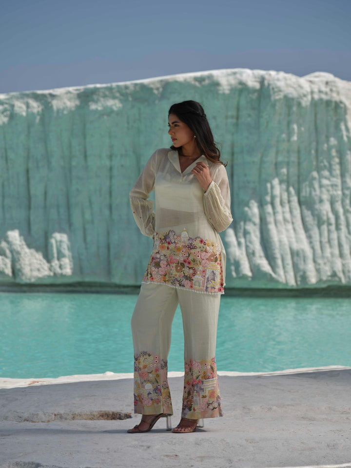 Meadow Bloom - Mint Green Floral Co-ord Set
