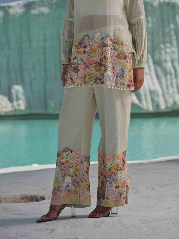 Meadow Bloom - Mint Green Floral Co-ord Set