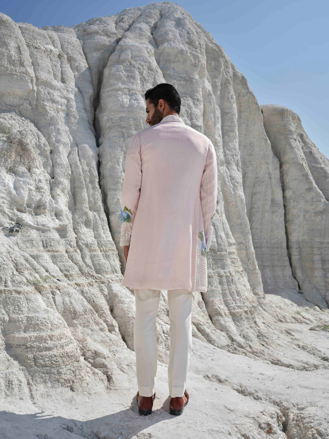 Serenade - Blush Pink Jacket Set