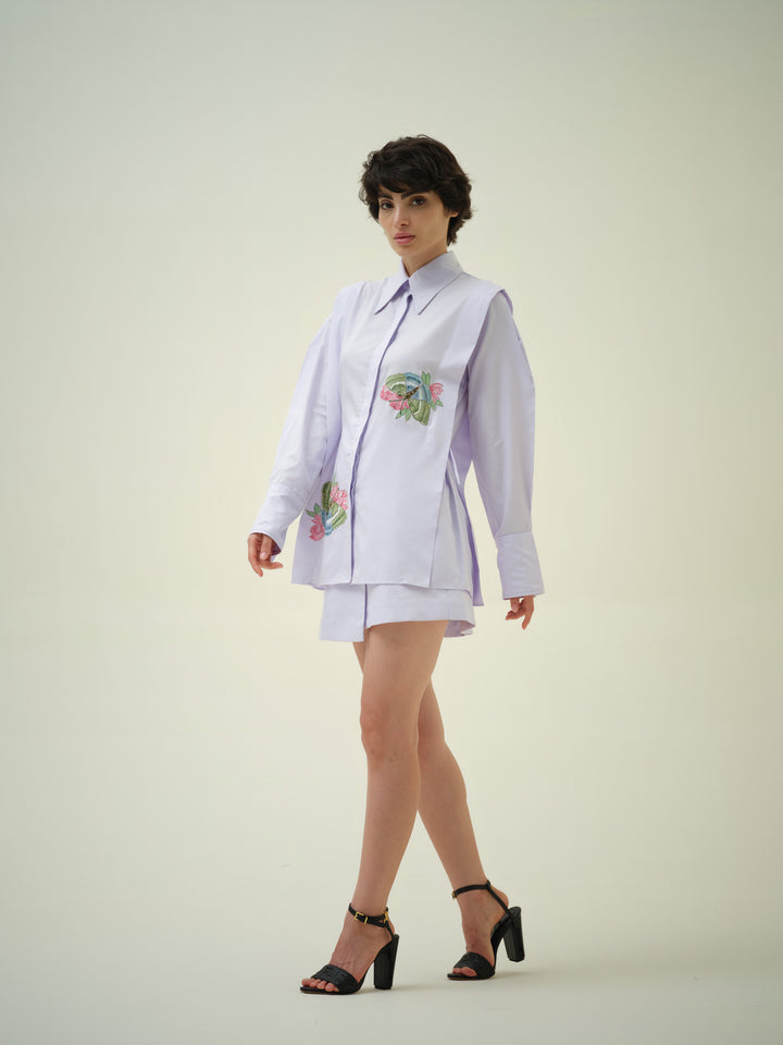 Papillon - Handpainted Butterfly Shirt