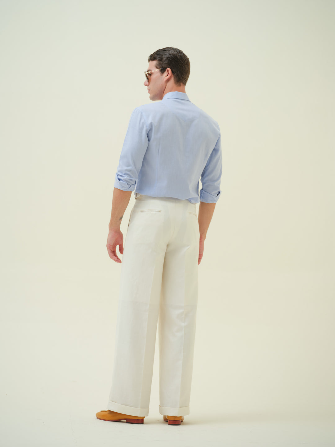Lemon - Blue Embroidered Shirt