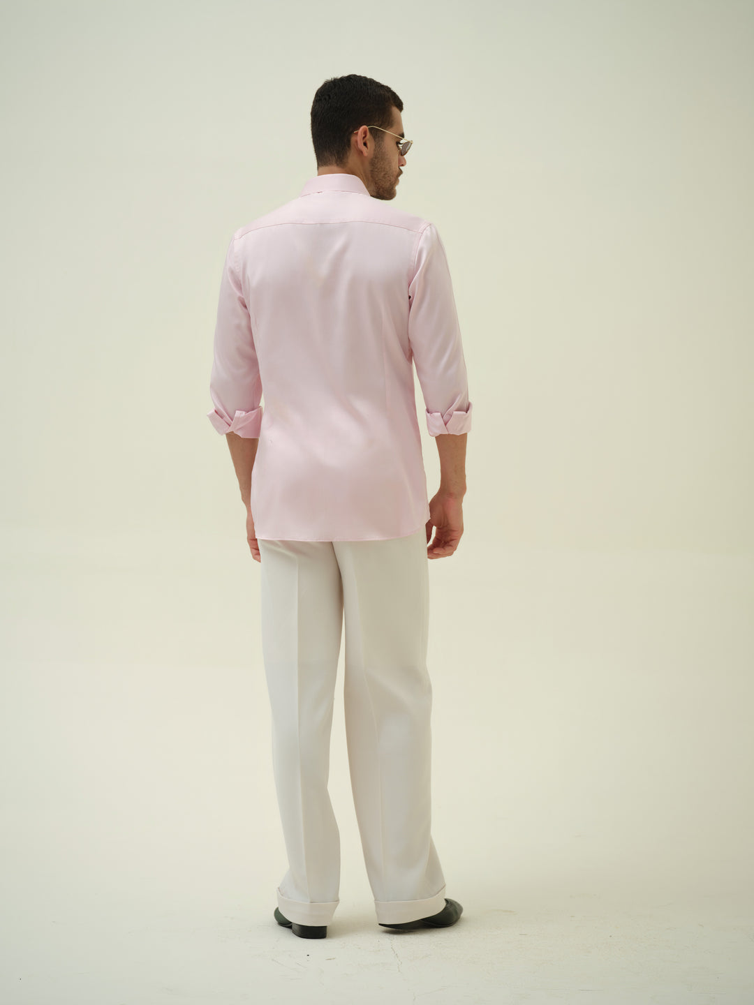 Eiffel - Pink Hand Painted Shirt