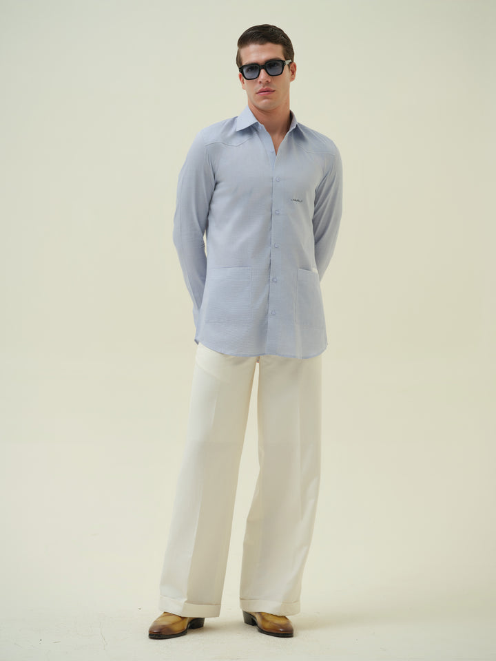 The Signature Edit - Blue Shirt