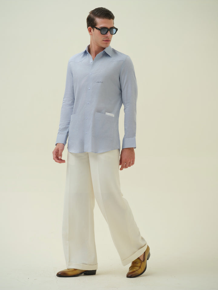The Signature Edit - Blue Shirt