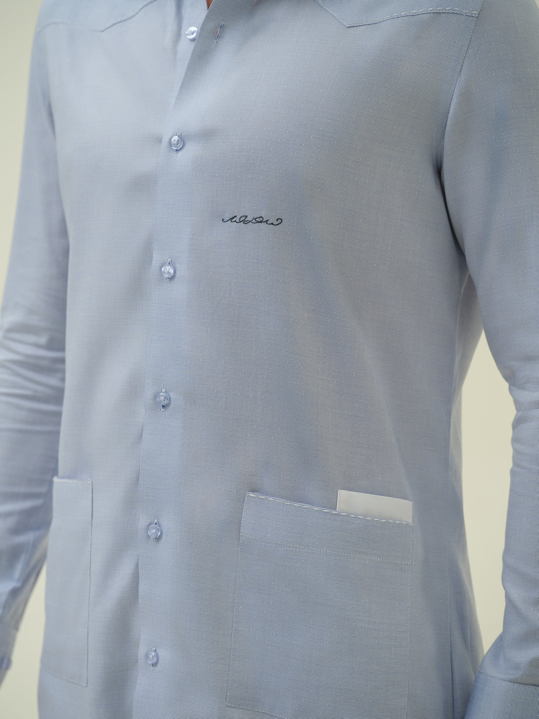 The Signature Edit - Blue Shirt
