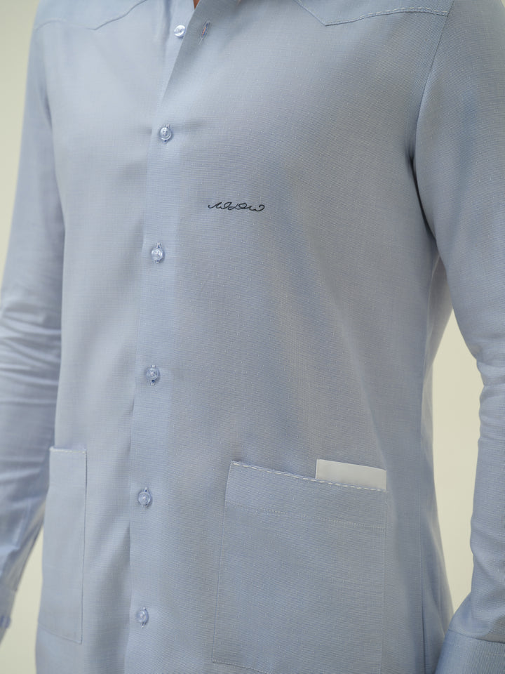 The Signature Edit - Blue Shirt