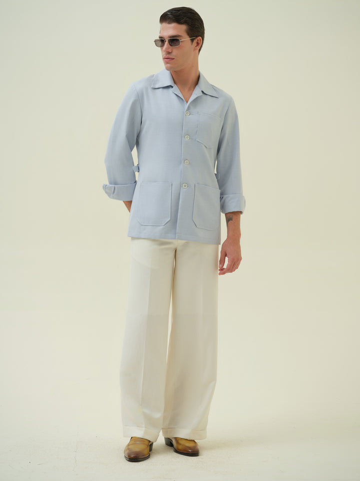 Blue Overshirt / Shacket