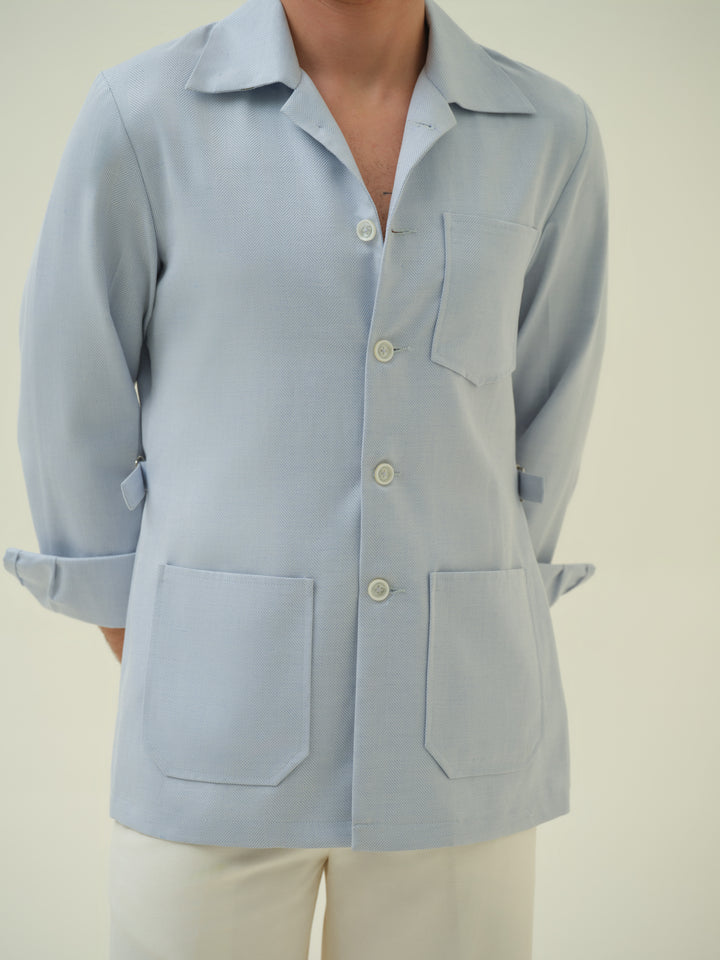 Blue Overshirt / Shacket