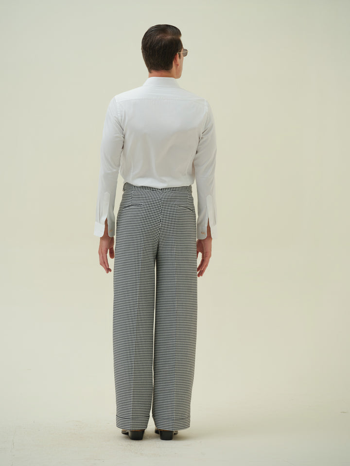 Wounded Angel - White Embroidered Shirt