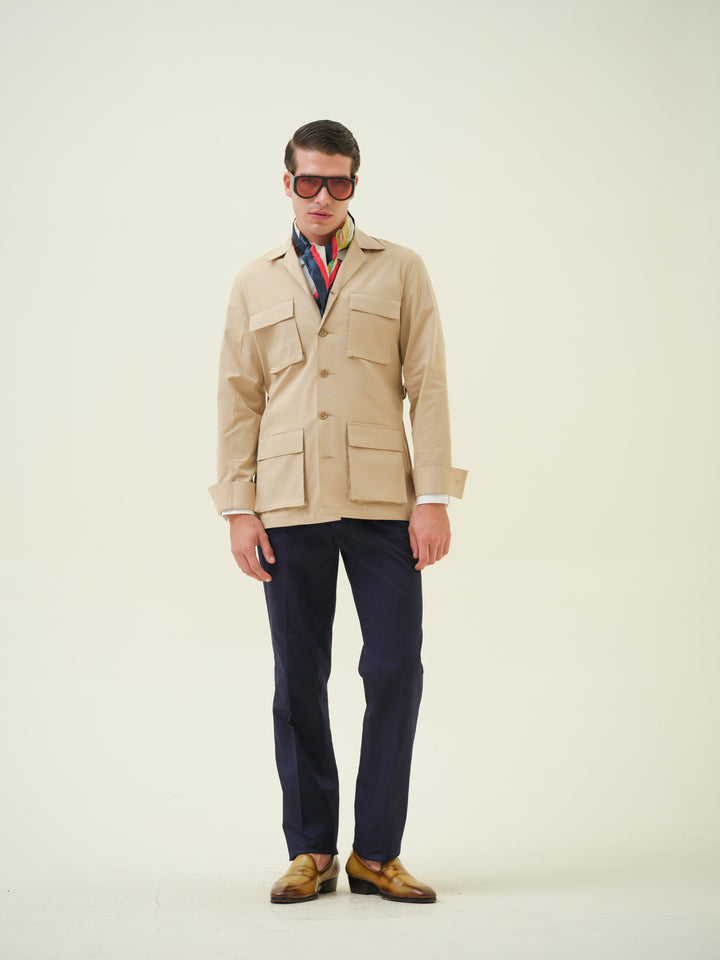 Beige Overshirt / Shacket