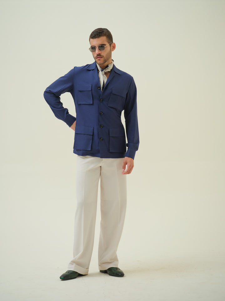 Blue Overshirt / Shacket