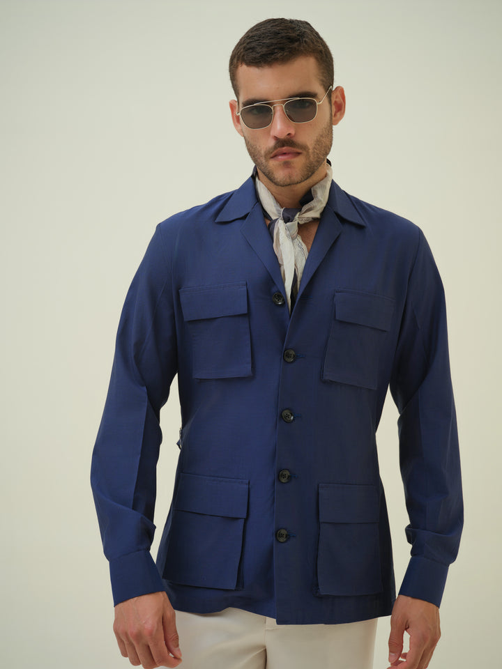 Blue Overshirt / Shacket