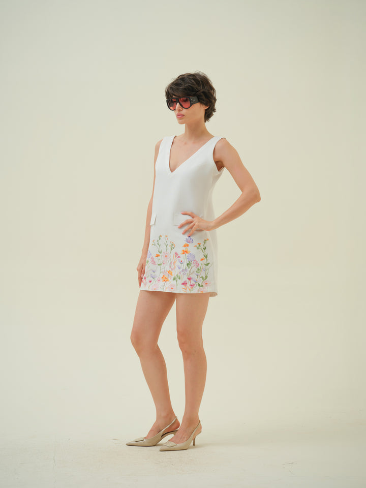 Fleur - Hand Painted Dress