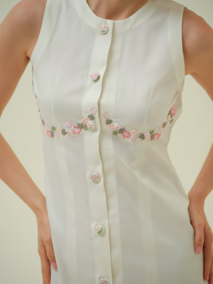 Bloomé - Hand Embroidered Dress