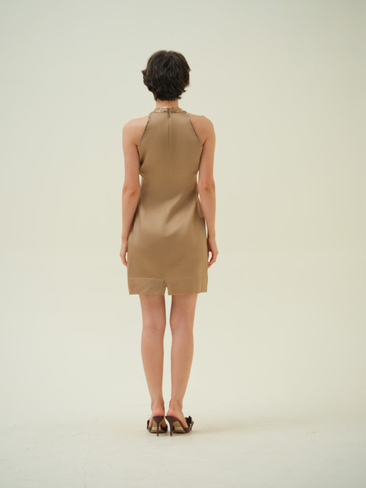 Glint - Golden Studded Dress