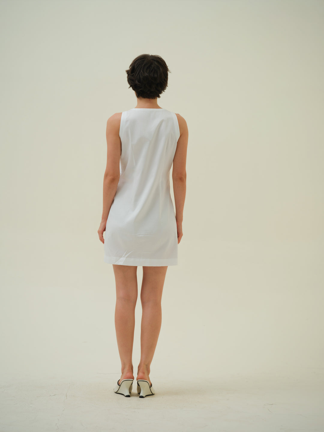 Joia - White Hand Embroidered Dress