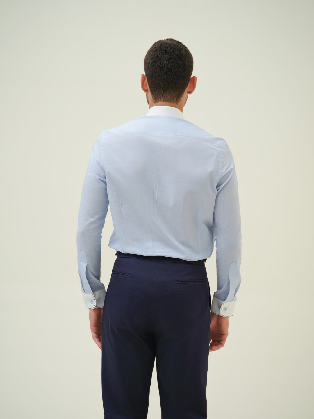Ate It - Blue Embroidered Shirt