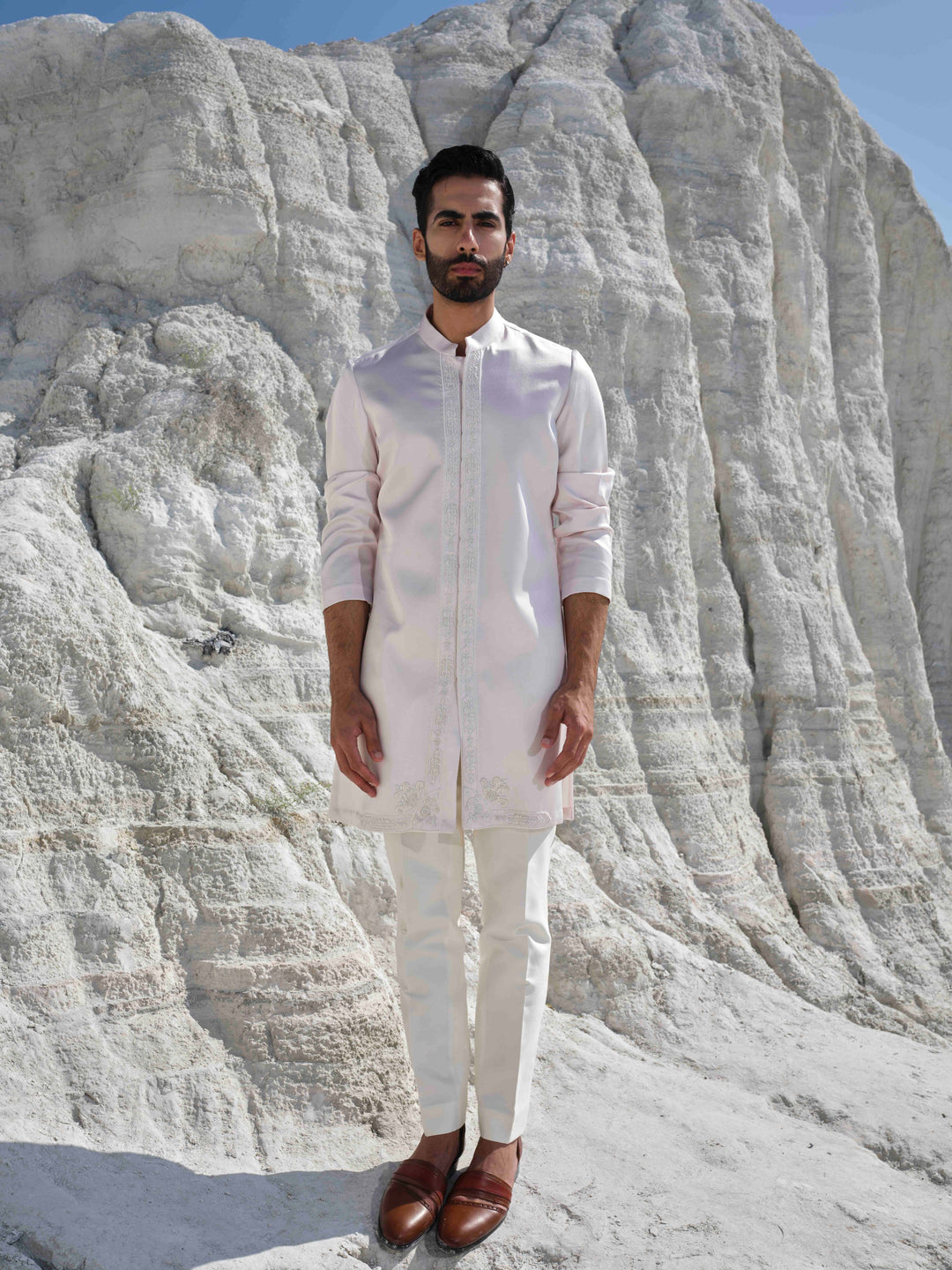 Serenade - Blush Pink Jacket Set