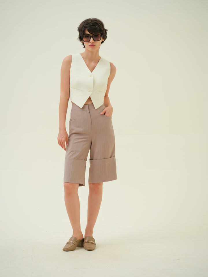 Filo - Pinstripe Culottes