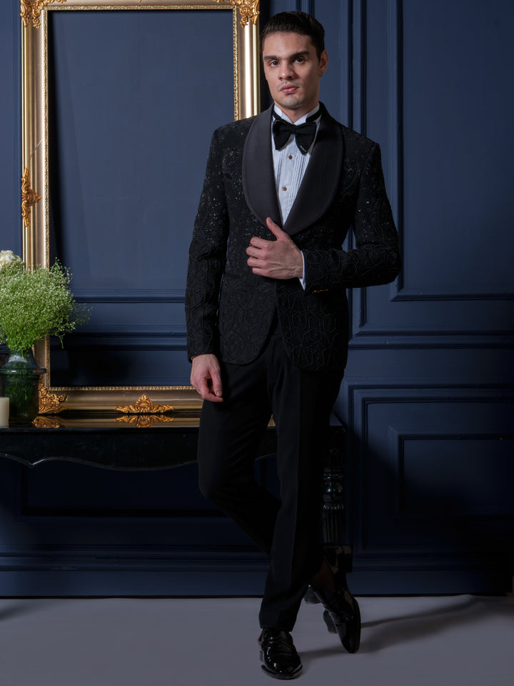 Majesty Black Tuxedo Set