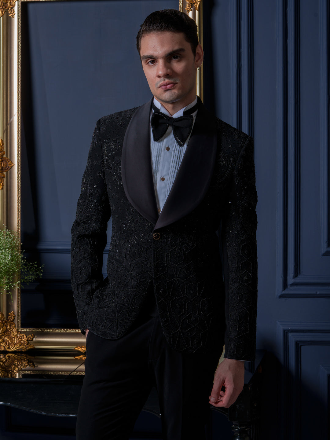 Majesty Black Tuxedo Set